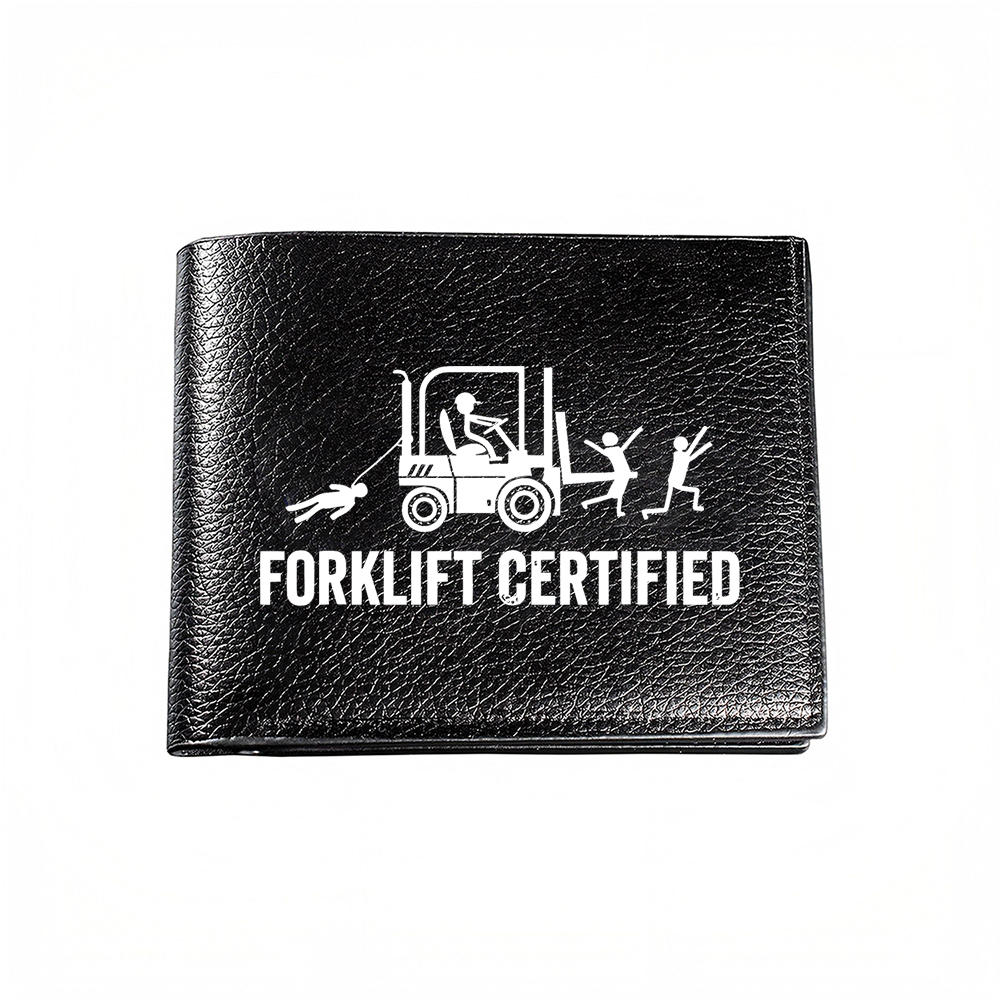 Interior Design Industrial Style - Carteira Certificada para Empilhadores para Homens,