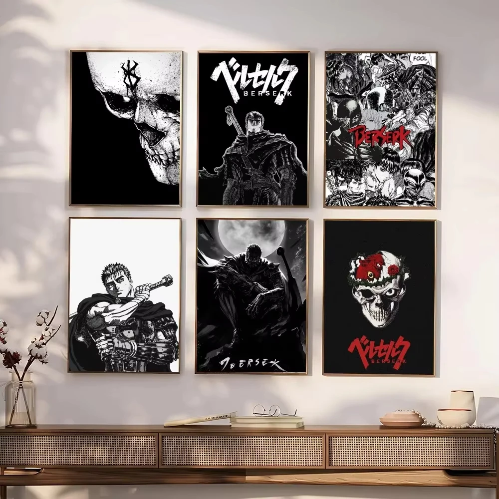 Interior Design Apartment - Pôster de anime b-berserk, impressão em