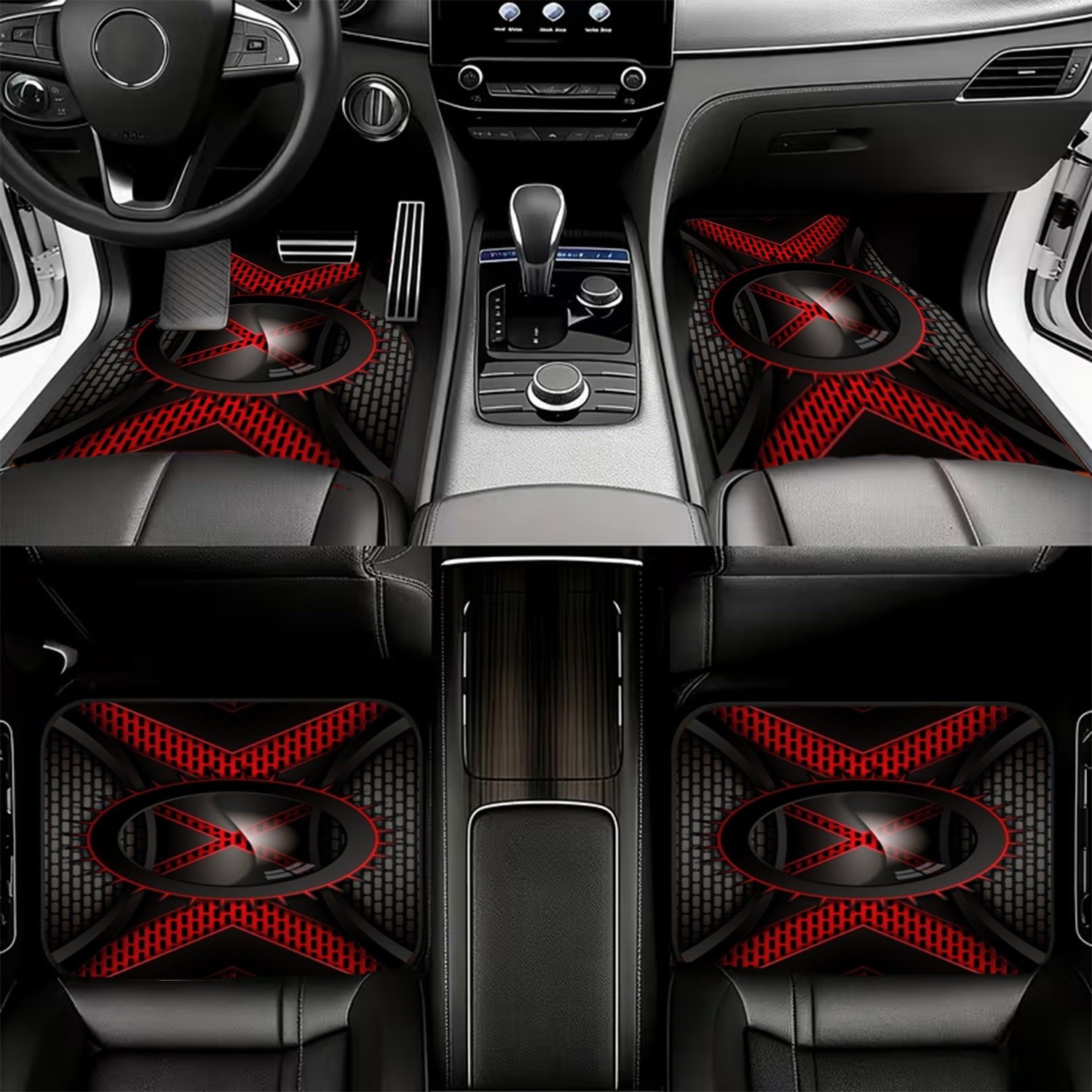Conjunto de 4 Tapetes para Car - Interior Design Industrial Style avaliação e preço
