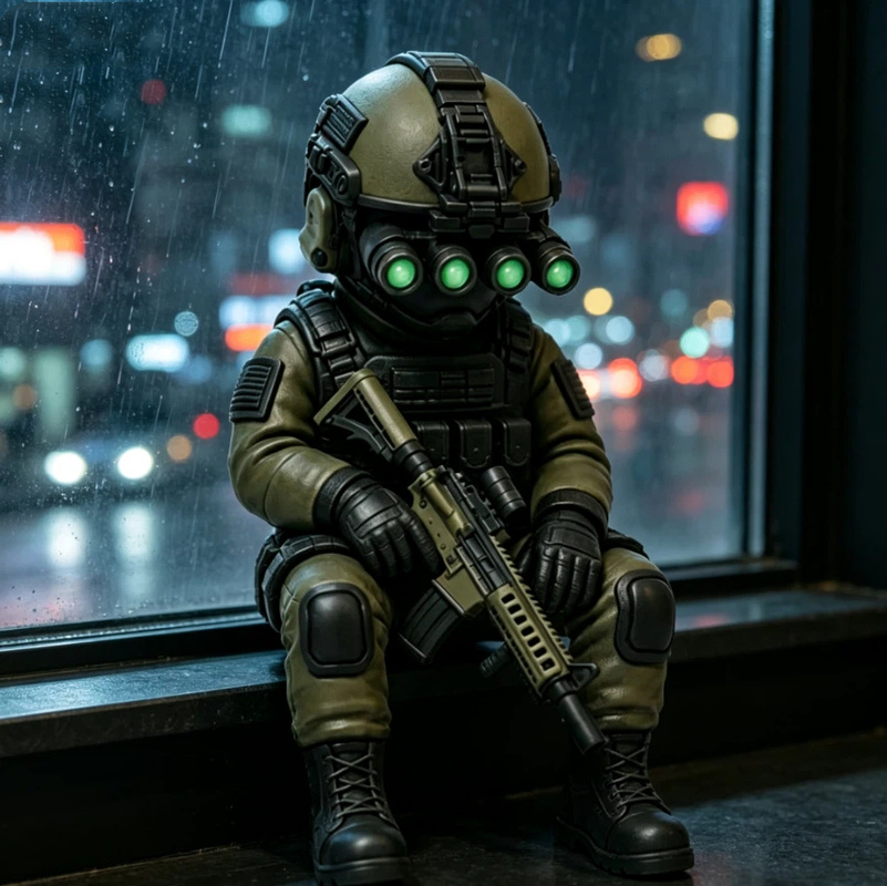 Miniatura Tática de Soldado Ve - Interior Design Apartment avaliação e preço