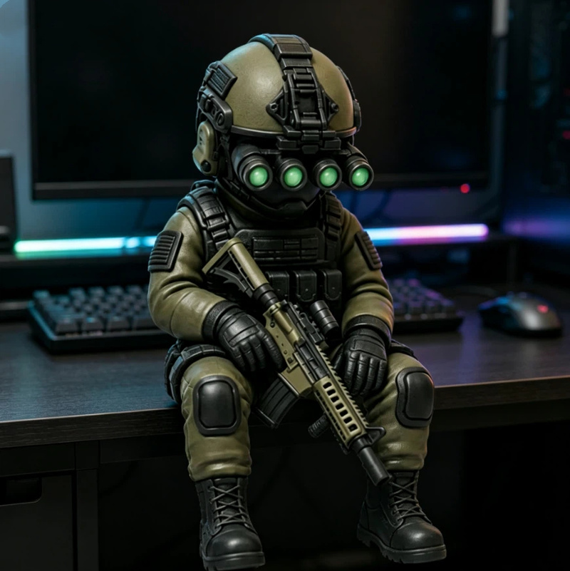 Miniatura Tática de Soldado Ve - Interior Design Apartment avaliação e preço