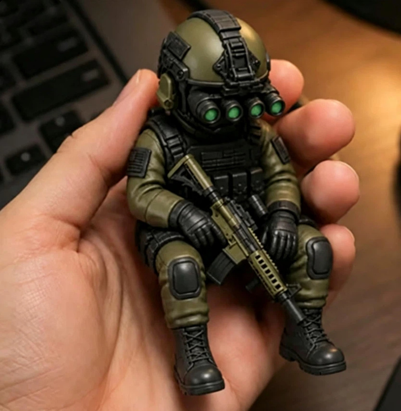 Miniatura Tática de Soldado Ve - Interior Design Apartment avaliação e preço