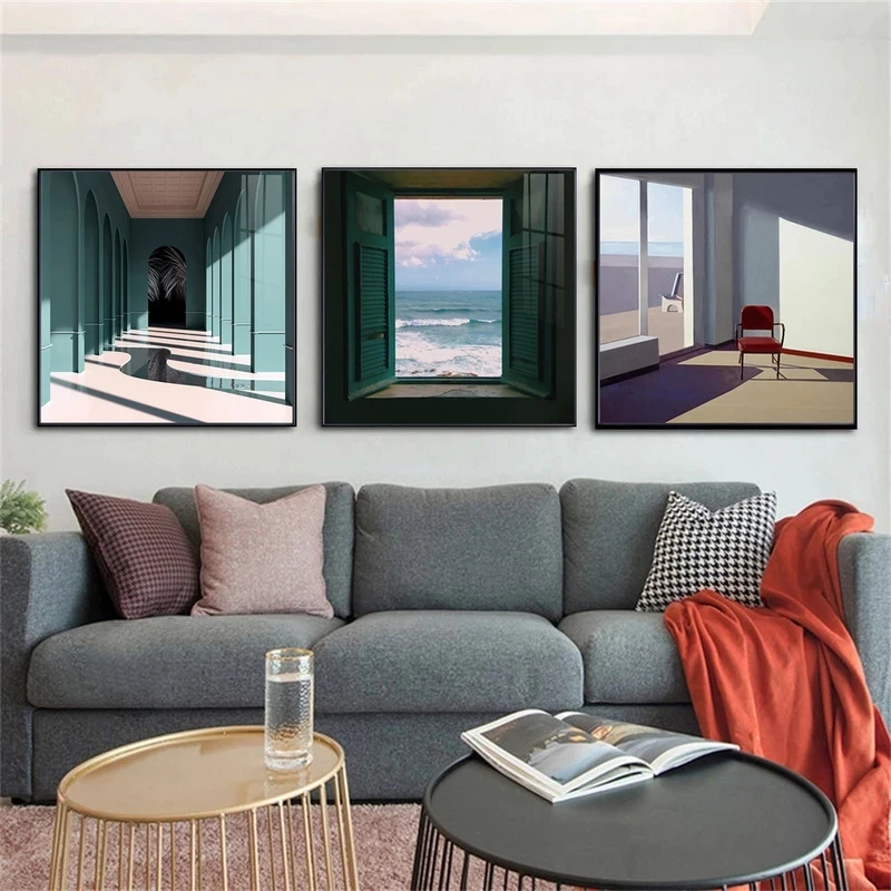 Janela nórdica fora da paisage - Interior Design Apartment avaliação e preço
