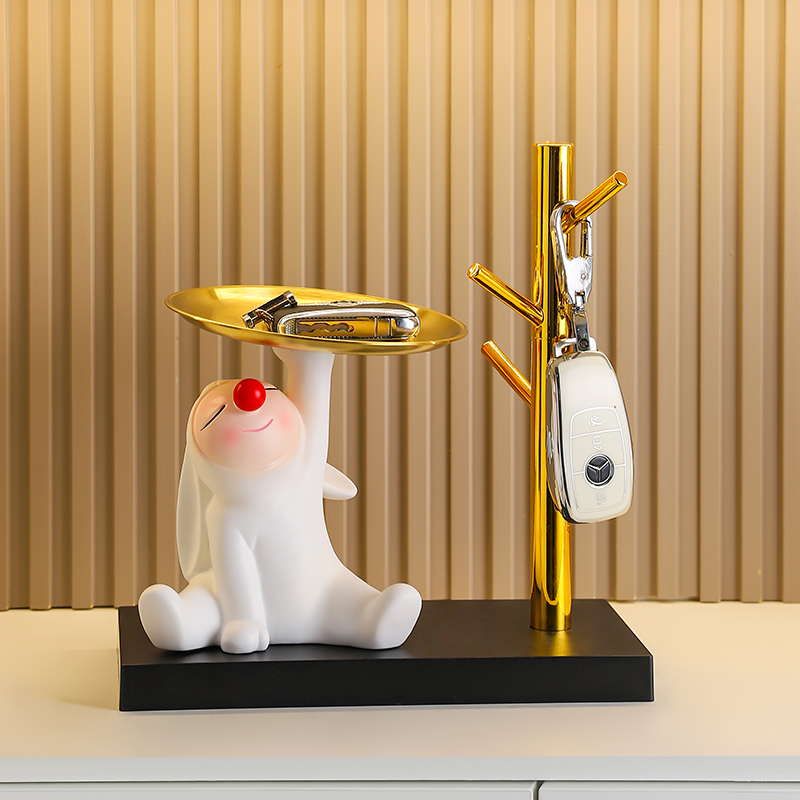 Adorável Escultura de Coelho B - Interior Design Apartment avaliação e preço