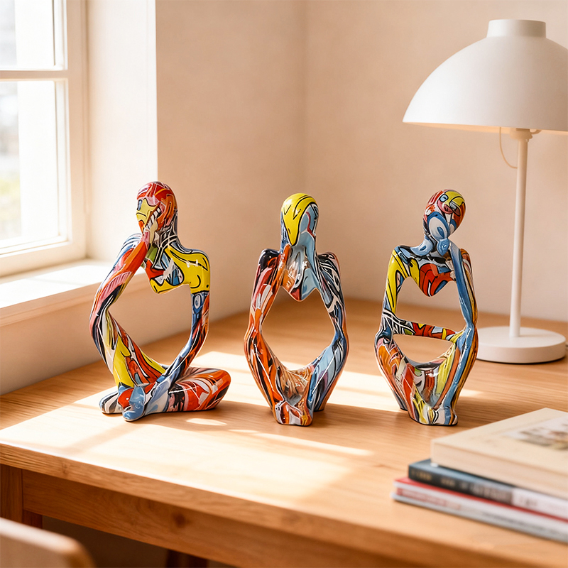 Escultura de figura abstrata d - Interior Design Apartment avaliação e preço