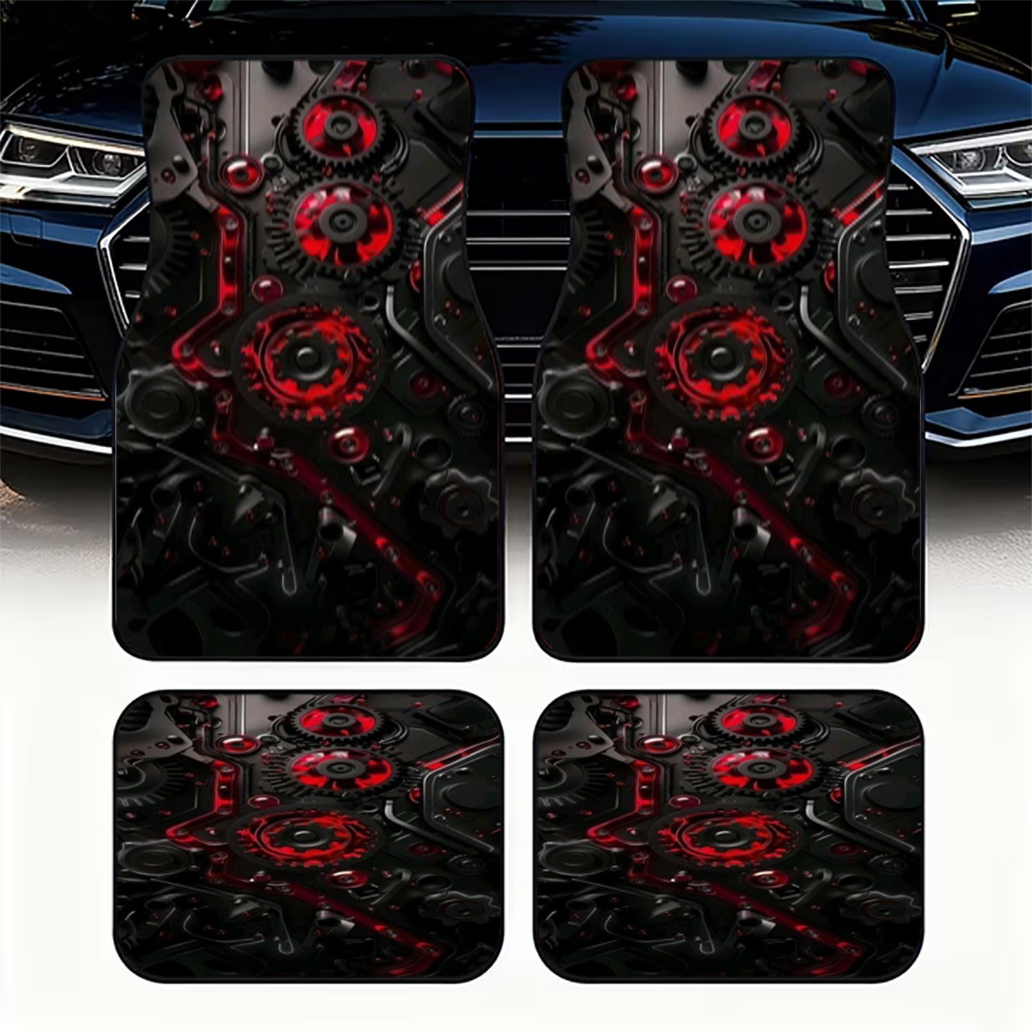4 tapetes do carro dos pces, e - Interior Design Industrial Style avaliação e preço